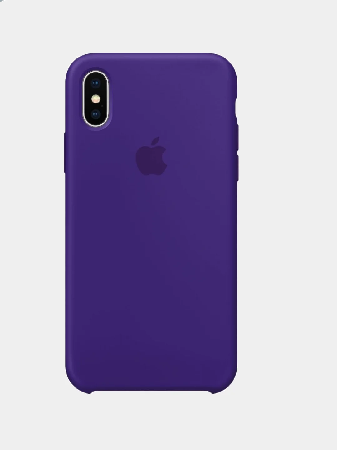 Пурпурный чехол для iPhone X / XS Silicone Case
