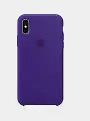 Пурпурный чехол для iPhone X / XS Silicone Case