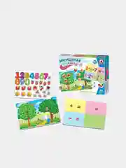 Красный настольная игра "Магнитные истории", "Всякая всячина"