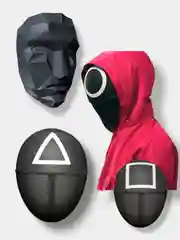 Маска "Игра в кальмара"