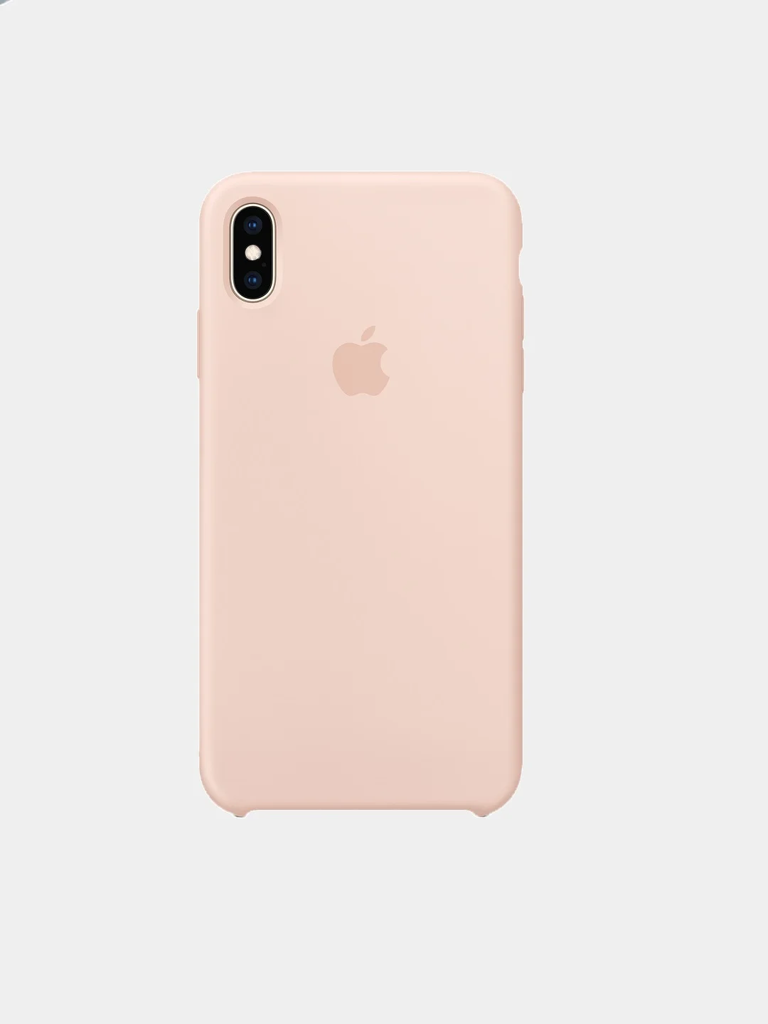 Розовый чехол для iPhone XS max Silicone Case