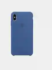 Темно-синий чехол для iPhone XS max Silicone Case