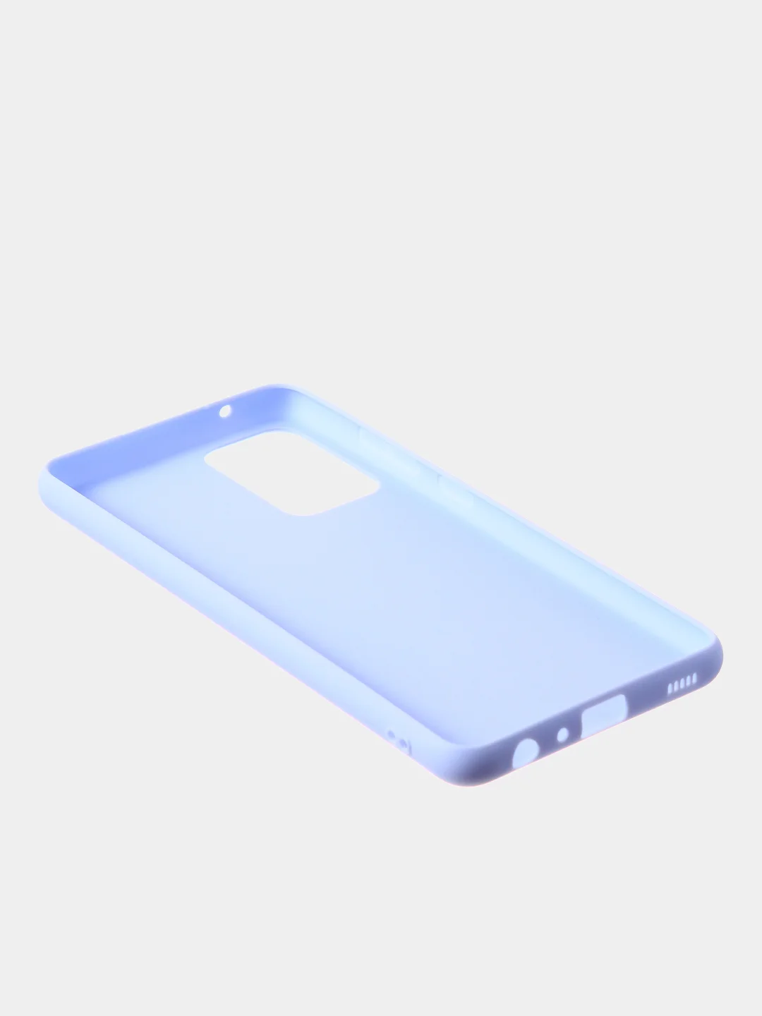 Светло-синий чехол для Samsung A52 (4G) / Samsung A52 (5G) / Samsung A52s цветной матовый