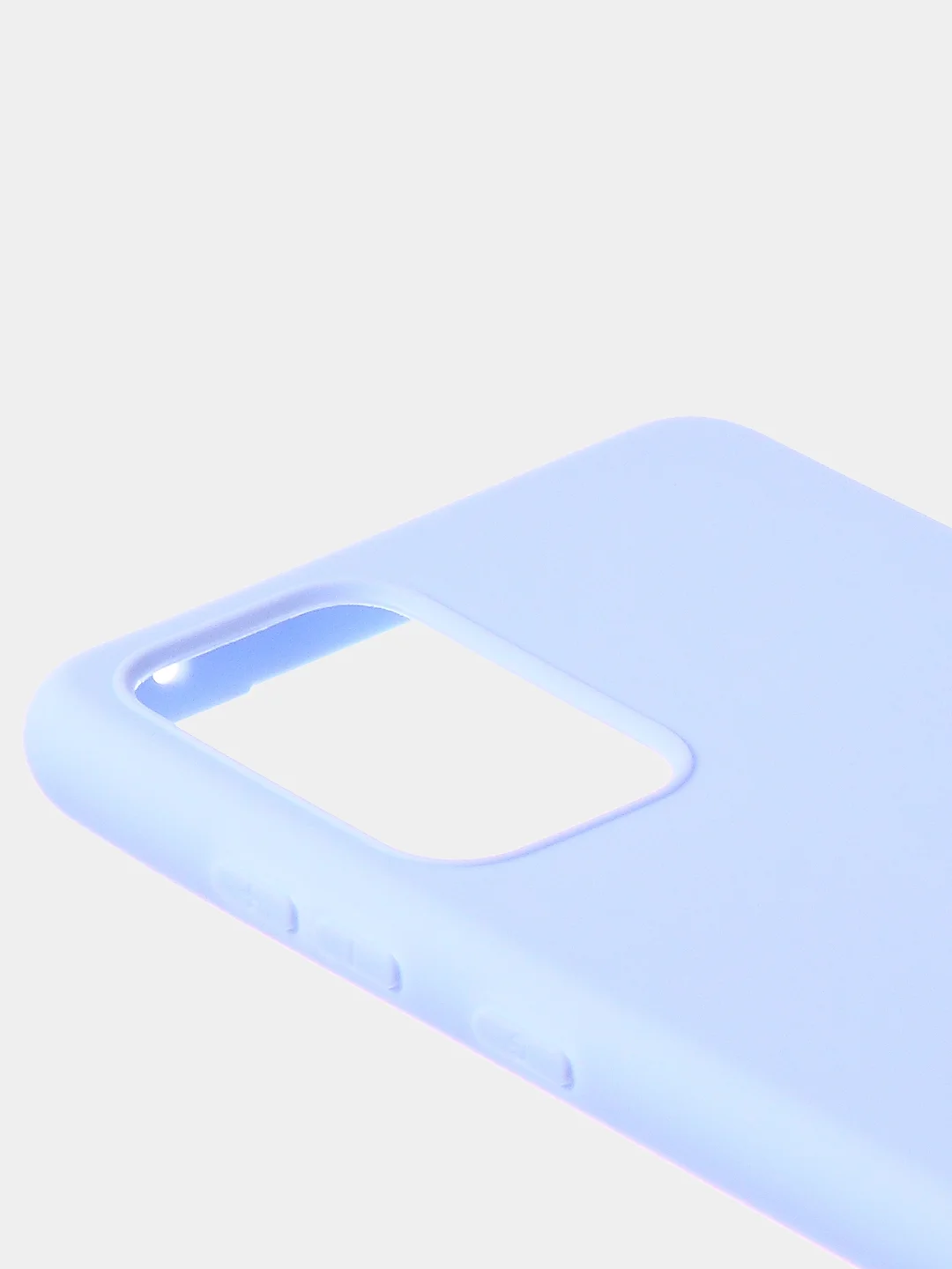Светло-синий чехол для Samsung A52 (4G) / Samsung A52 (5G) / Samsung A52s цветной матовый