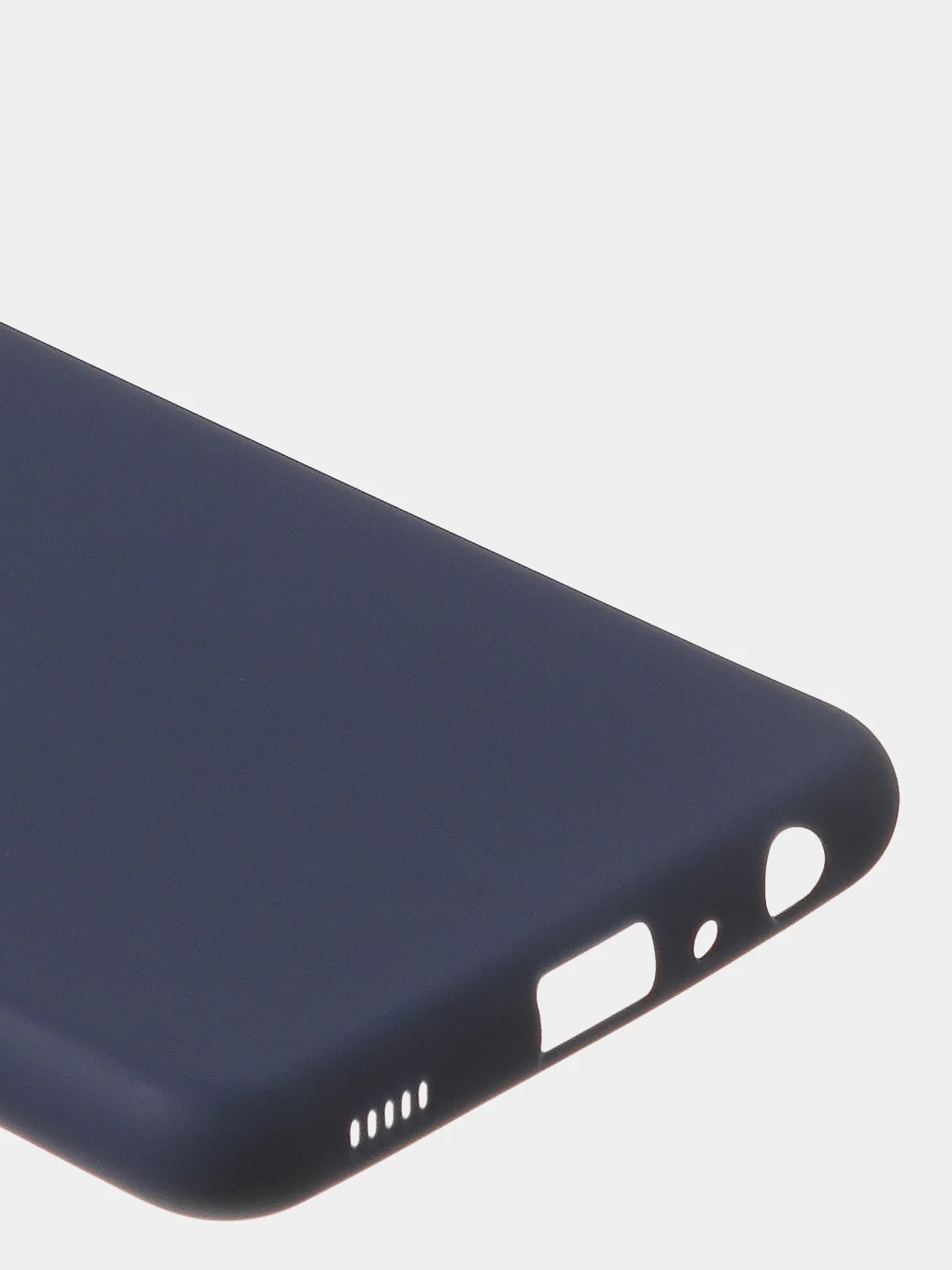 Темно-синий чехол для Samsung A52 (4G) / Samsung A52 (5G) / Samsung A52s цветной матовый