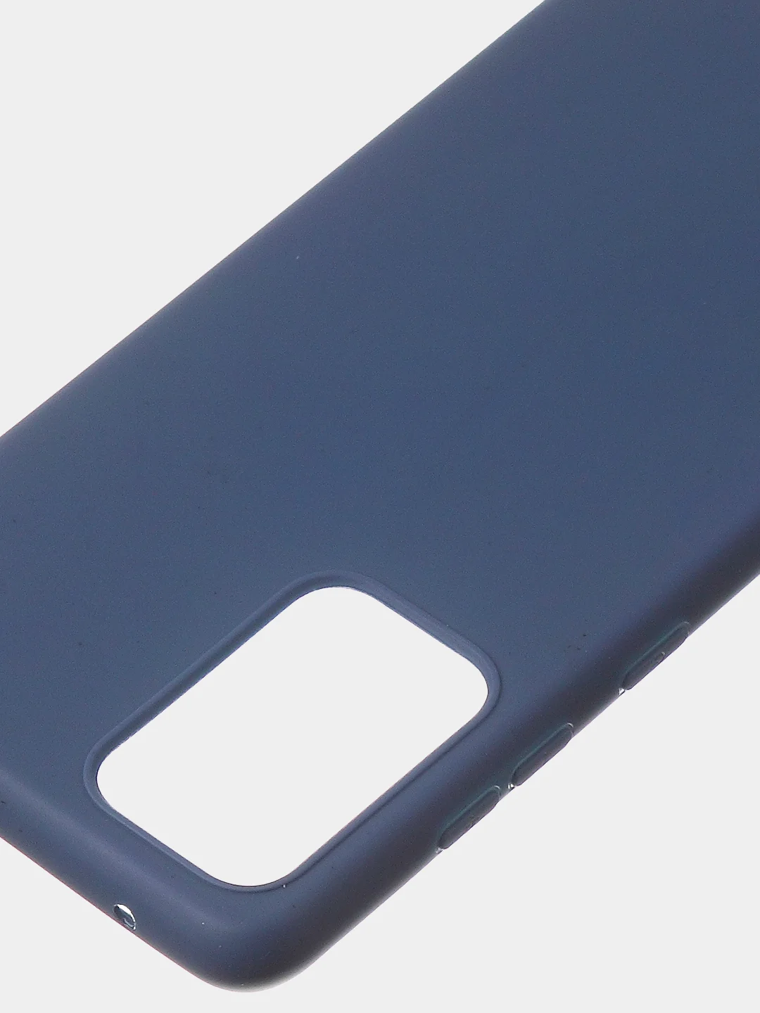 Темно-синий чехол для Samsung A52 (4G) / Samsung A52 (5G) / Samsung A52s цветной матовый