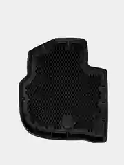 Черный коврики в машину Skoda Rapid (2013-2023), Vw Polo VI LB (2020-) с бортами/EVA-ячейками
