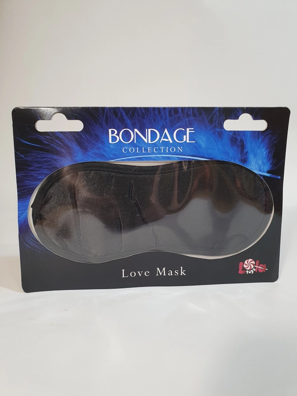 Маска на глаза Bondage, черная