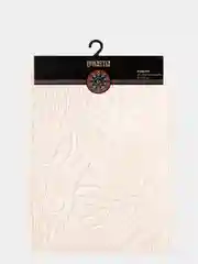Коврик для ванной DeNASTIA "ТРОПИКИ" memory foam 50x70, молочный