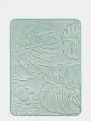 Коврик для ванной DeNASTIA "ТРОПИКИ" memory foam 50x70см, зелёный