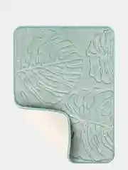 Коврик для ванной DeNASTIA "ТРОПИКИ" memory foam 50x70см, зелёный