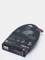Поводок-рулетка для собак Flexi Black Design лента L, 5м 50кг, зелёный