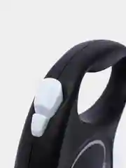 Поводок-рулетка для выгула собак Flexi Black Design трос S, 5м, 12кг, silver