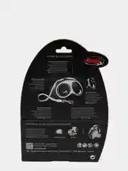 Поводок-рулетка для собак Flexi New Comfort лента L 8м, 50кг, черный