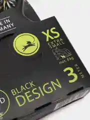 Поводок-рулетка для выгула собак Flexi Black Design трос XS, 3м, 8кг, розовый