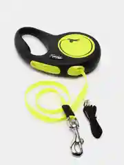 Поводок-рулетка для собак Flexi New Neon лента S 5м, 15кг