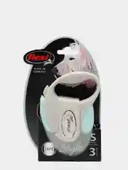 Поводок-рулетка для выгула собак Flexi Style лента S 3м, 12кг, мятный