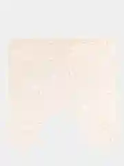 Коврик для туалета DeNASTIA "ТРОПИКИ" memory foam 50x50см, молочный