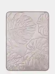Коврик для ванной DeNASTIA "ТРОПИКИ" memory foam 50x70см, серый