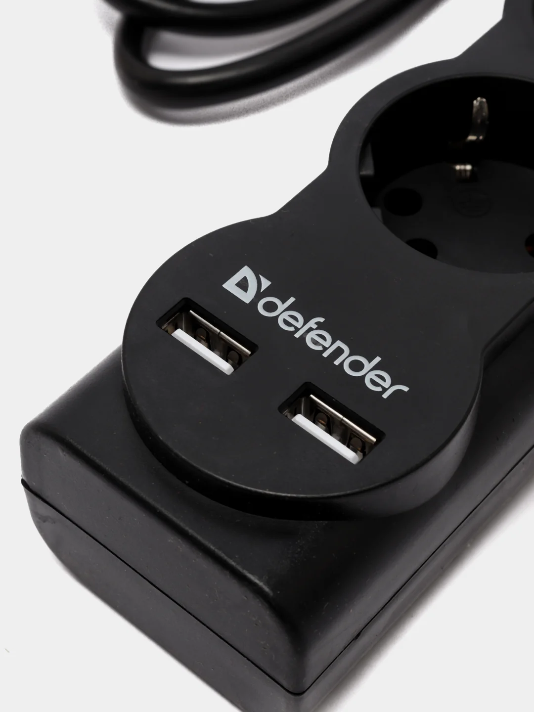 Сетевой фильтр удлинитель 2 USB порта, 5 розеток Defender DFS 751