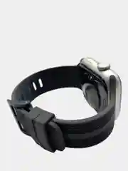 Бежевый меланж ремешок с застежкой, для Apple Watch на 38, 40, 42, 44 мм, силиконовый