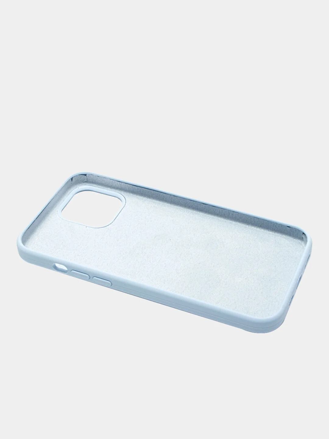 Сиреневый чехол для iPhone 12 Pro Max (6.7) Silicone Case прорезиненный
