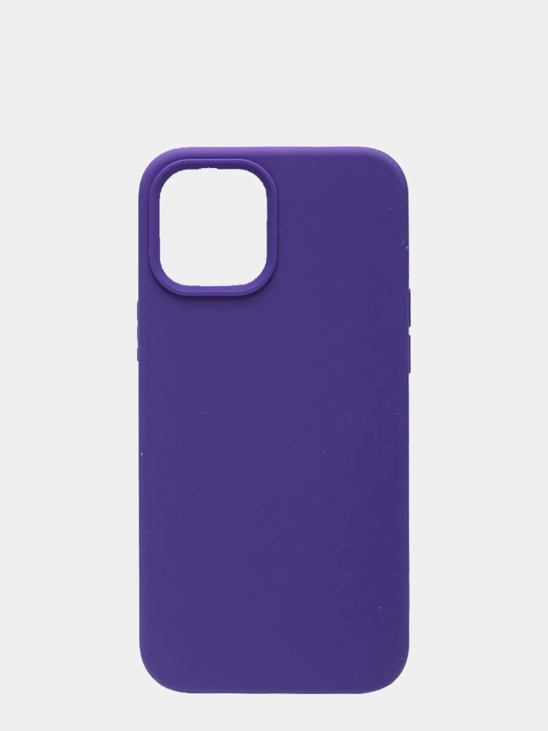 Фиолетовый чехол для iPhone 12 Pro Max (6.7) Silicone Case прорезиненный
