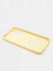 Желтый чехол для iPhone 12 Pro Max (6.7) Silicone Case прорезиненный