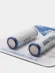 Аккумуляторы АА Smartbuy, 2 шт, пальчиковые аккумуляторные батарейки, Ni-MH