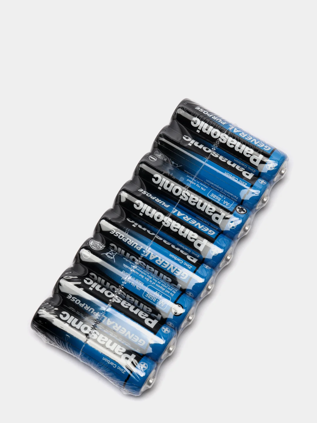 Батарейки АА, ААА Panasonic General Purpose, пальчиковые R6, мизинчиковые R03
