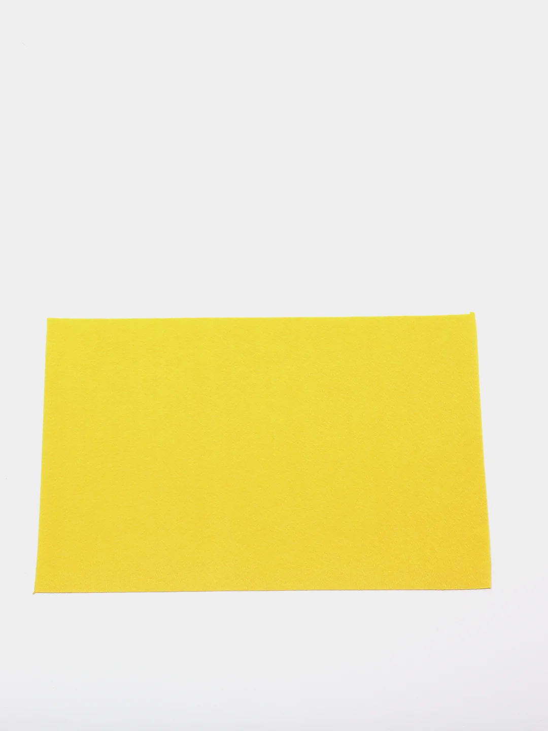 Горчичный фетр жесткий, 1 мм, 20*30 см