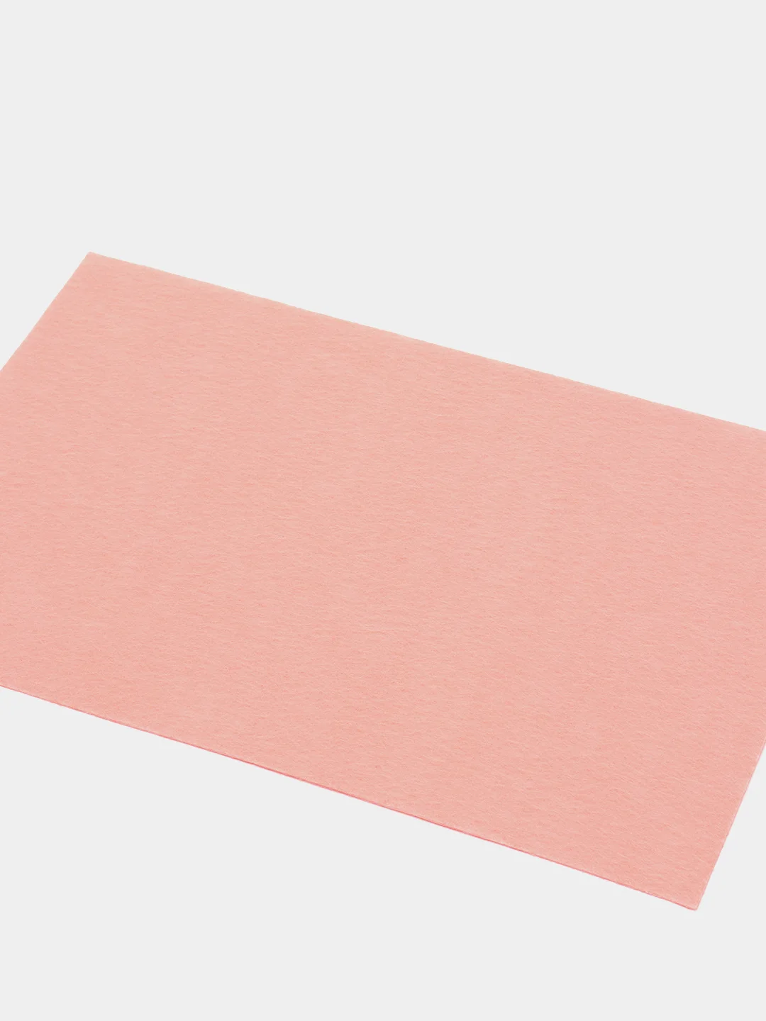 Коралловый меланж фетр жесткий, 1 мм, 20*30 см