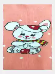 Кораллово-розовый гамаши детские