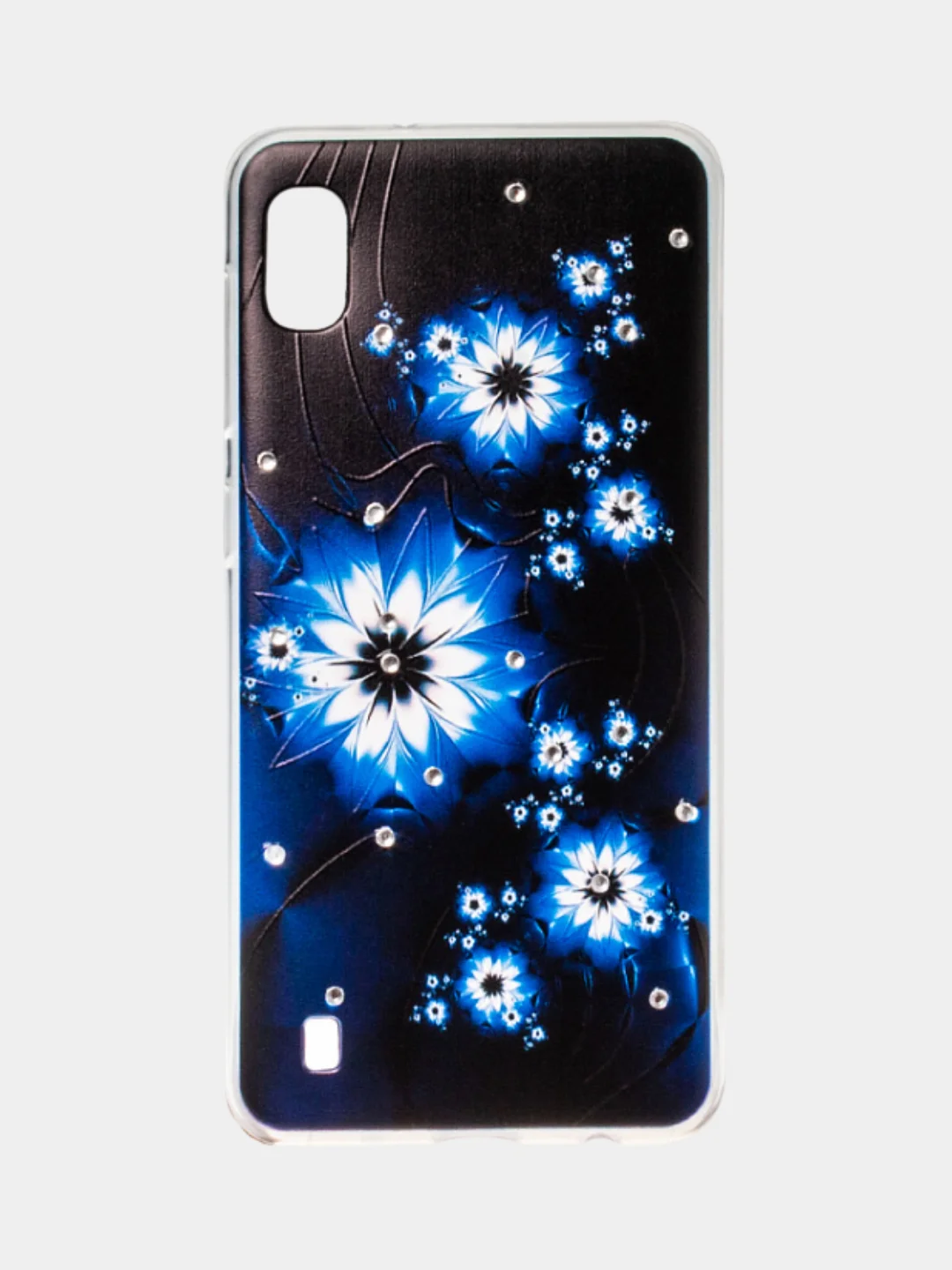 Синий чехол Phopart для Samsung Galaxy A01 (A015)