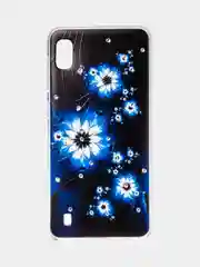 Синий чехол Phopart для Samsung Galaxy A01 (A015)