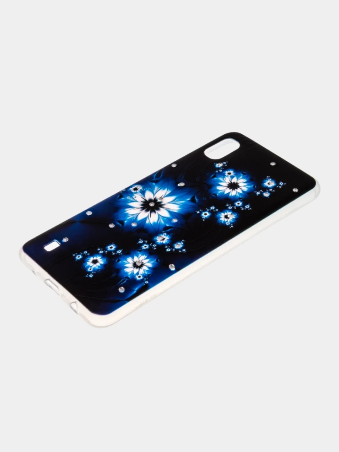 Синий чехол Phopart для Samsung Galaxy A01 (A015)