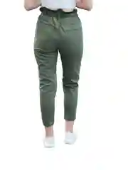 Лесной зеленый джинсы