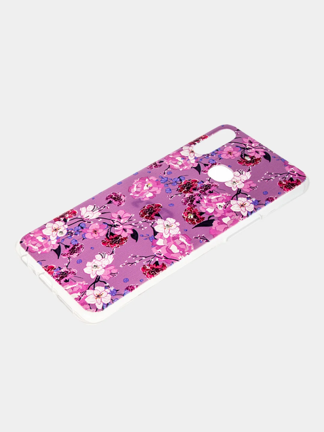 Фиолетовый чехол Phopart для Samsung Galaxy M31 (M315)