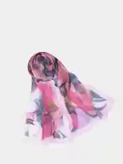 Конфетный платок "Листья" 160 х 50 см, 15 расцветок