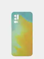 Оливковый чехол для Xiaomi Redmi Note 10T/Poco M3 Pro силиконовый матовый с бархатом внутри Палитра