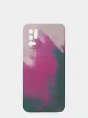 Бордовый чехол для Xiaomi Redmi Note 10T/Poco M3 Pro силиконовый матовый с бархатом внутри Палитра
