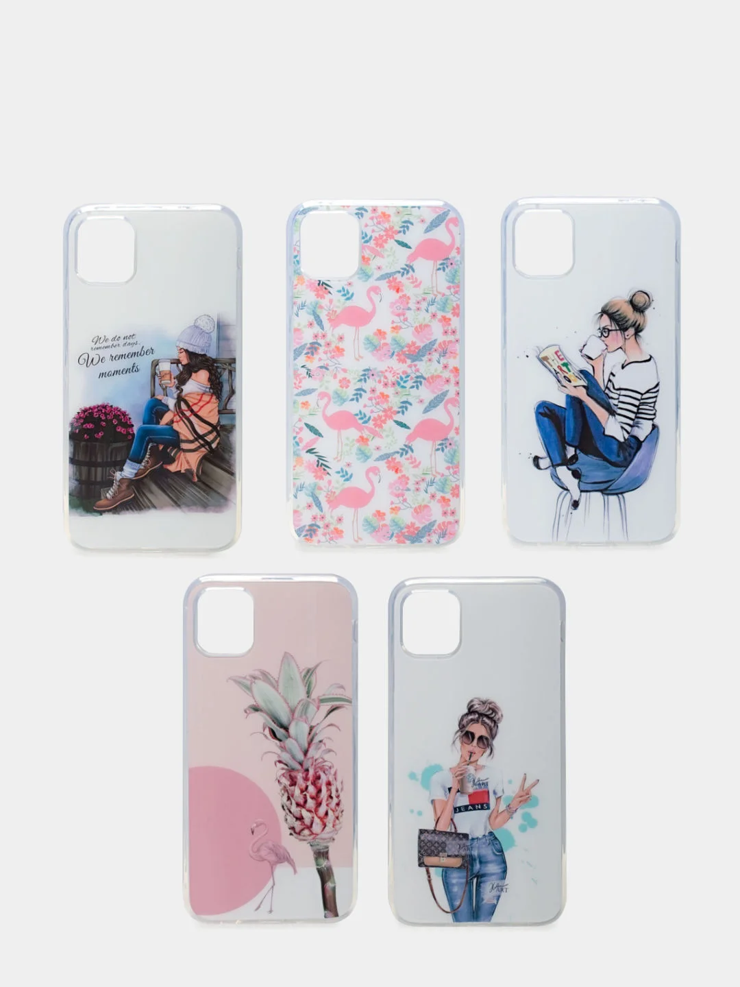 Накладка iPhone 11 силиконовая с переливом