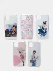 Накладка iPhone 11 силиконовая с переливом