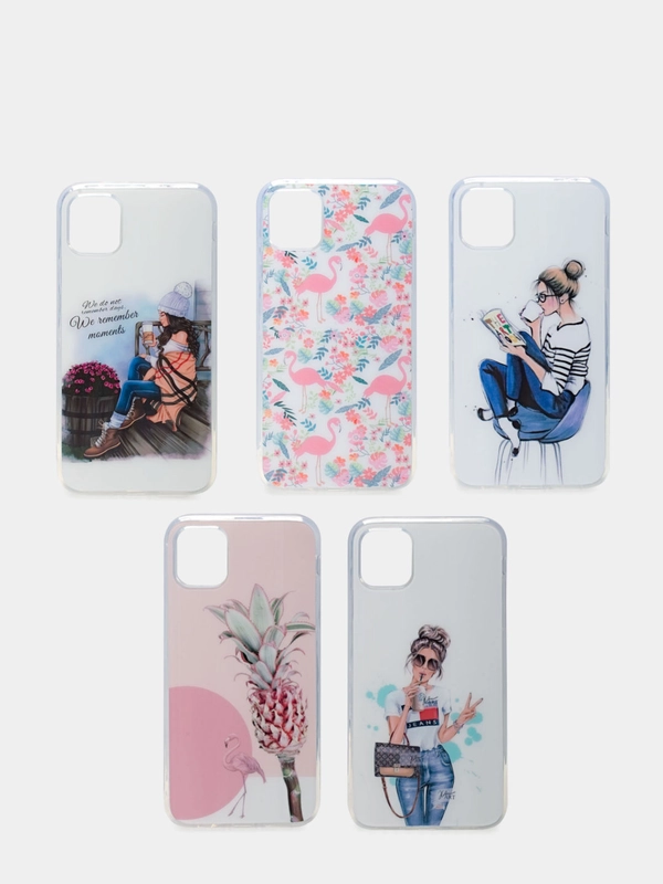 Накладка iPhone 11 силиконовая с переливом