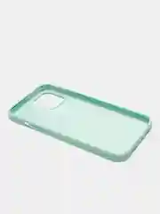 Бирюзовый чехол для iPhone 12 Pro Max (6.7) Silicone Case прорезиненный