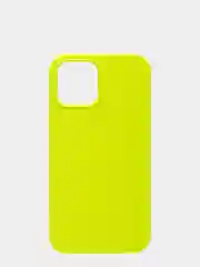 Салатовый чехол для iPhone 12 Pro Max (6.7) Silicone Case прорезиненный