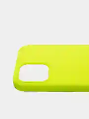 Салатовый чехол для iPhone 12 Pro Max (6.7) Silicone Case прорезиненный