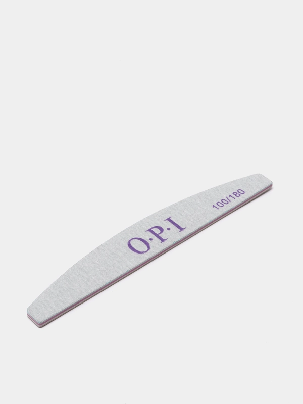Пилка для маникюра и педикюра полукруглая лодочка OPI 100/180