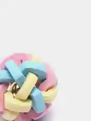 Игрушка для собак, шар, мяч для собак, плетеный мяч с колокольчиком, игрушка для кошек