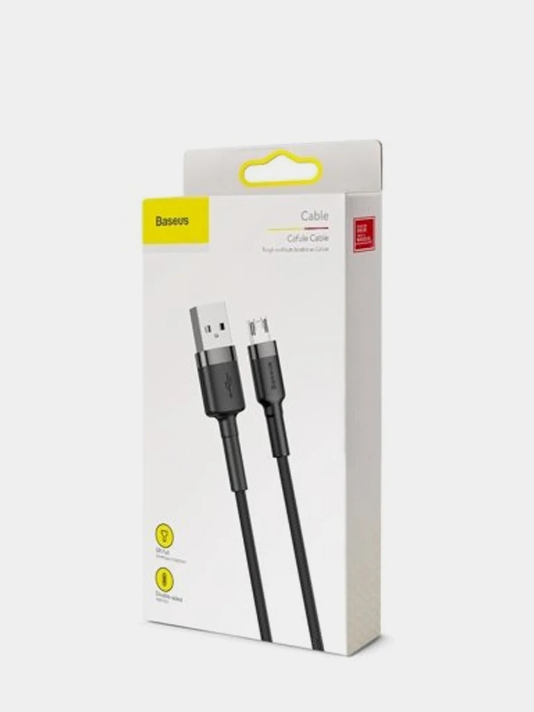 Красный кабель Baseus Premium Cafule Cable (до 2.4A, USB/Micro-USB для Android)